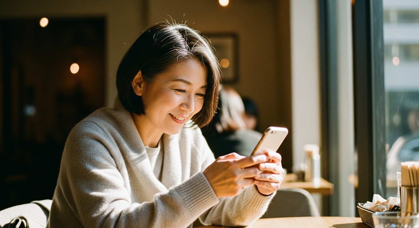 50代 既婚者 出会いアプリの『50代既婚者がマッチングアプリを利用する理由とメリット』を示すイメージ