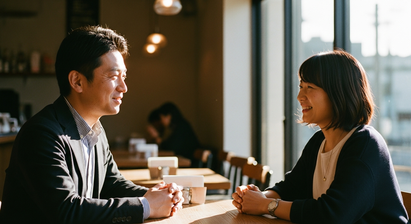 既婚者合コンとは?の『既婚者合コンのメリットとデメリット』を示すイメージ