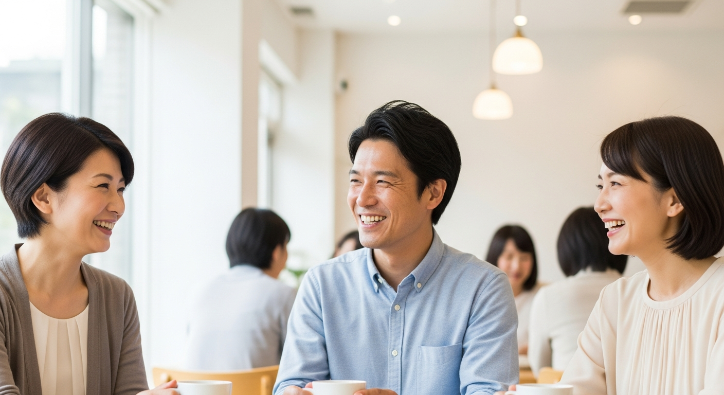 既婚者 友達作りの解説イメージ