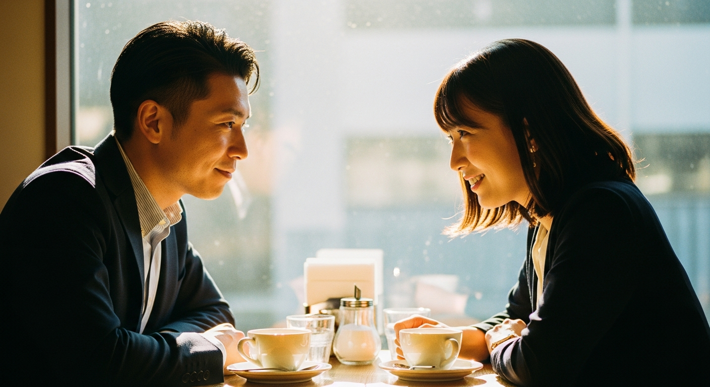 既婚者同士 好きのサインの『既婚者同士が惹かれ合う心理的理由』を示すイメージ