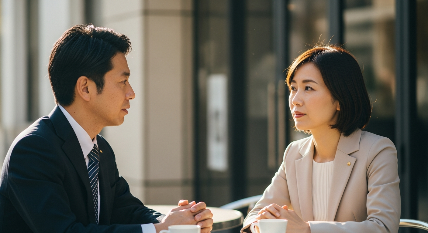 既婚者同士の『既婚者同士の恋愛で注意すべき7つのリスク』を示すイメージ