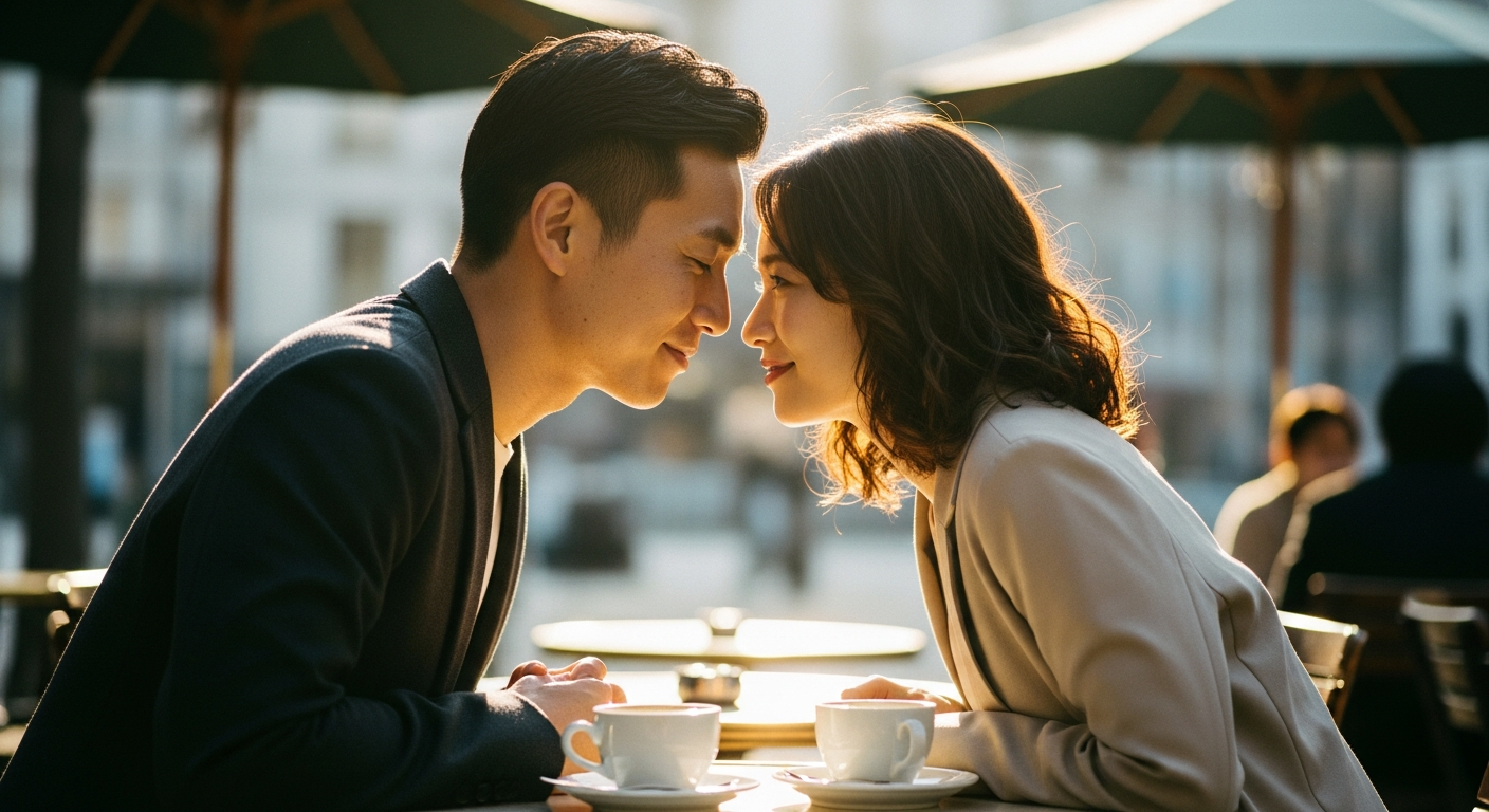 既婚者同士 両思いの『既婚者同士で両思いになった瞬間とは?恋に落ちるサインと心理』を示すイメージ