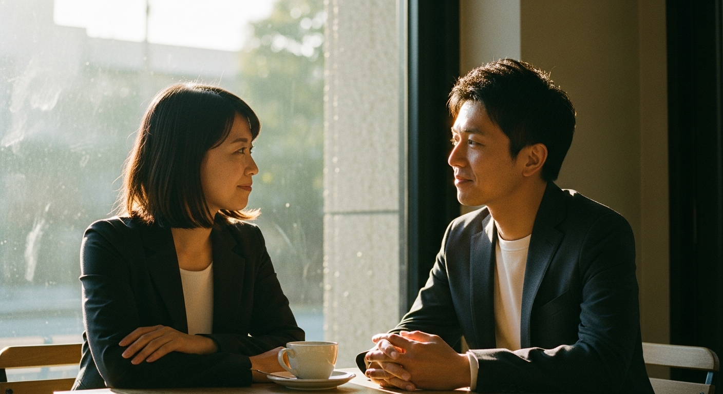 既婚者同士 両思いの『既婚者同士の両思い、その後の3つの選択肢』を示すイメージ