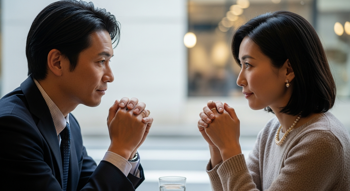 既婚者同士 ふたりで会うの解説イメージ