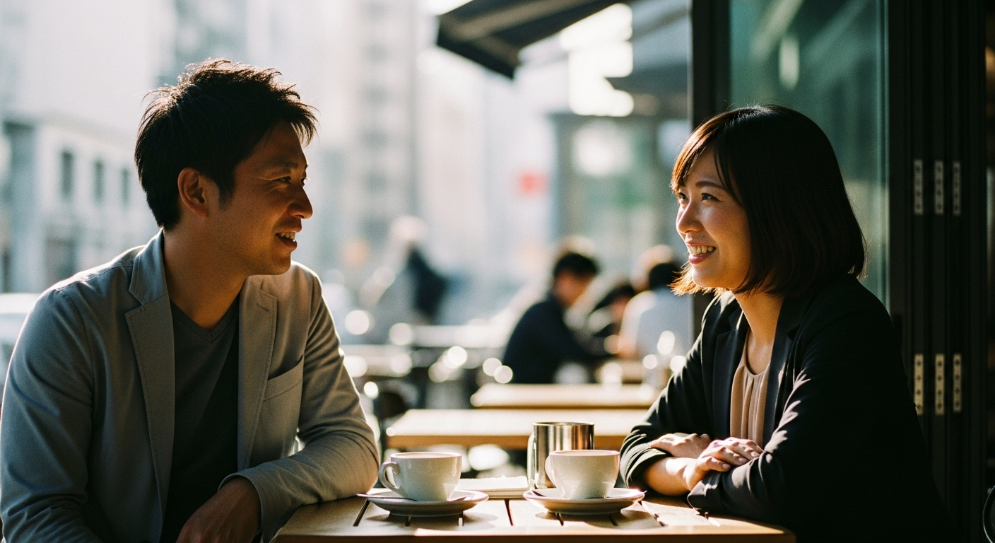 既婚者同士 食事の『既婚者同士の食事を誘う本音と誘われた時の正しい対応』を示すイメージ