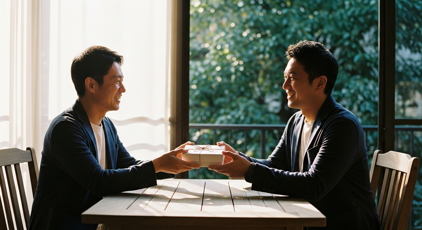 誕生日プレゼント 既婚者同士の『既婚者同士の誕生日プレゼント、押さえておきたい基本マナー』を示すイメージ