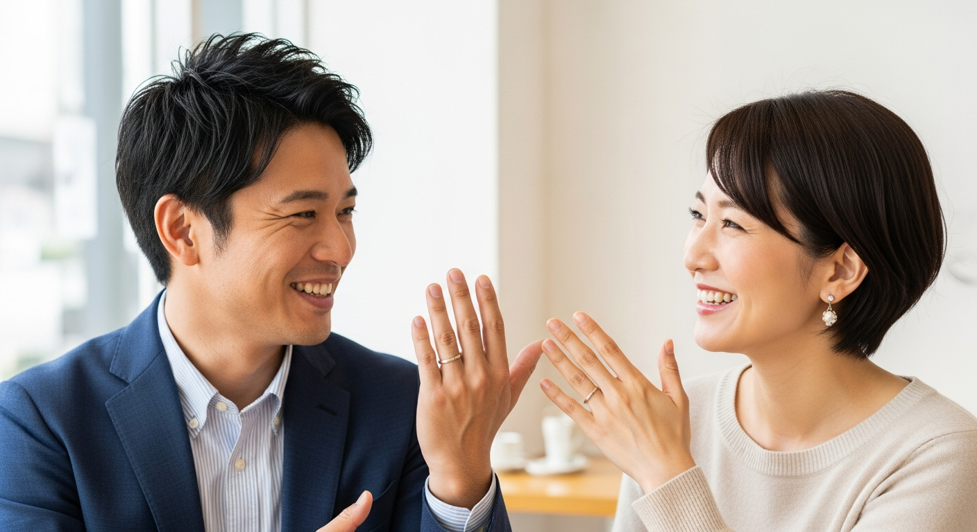 既婚者同士 友達の解説イメージ