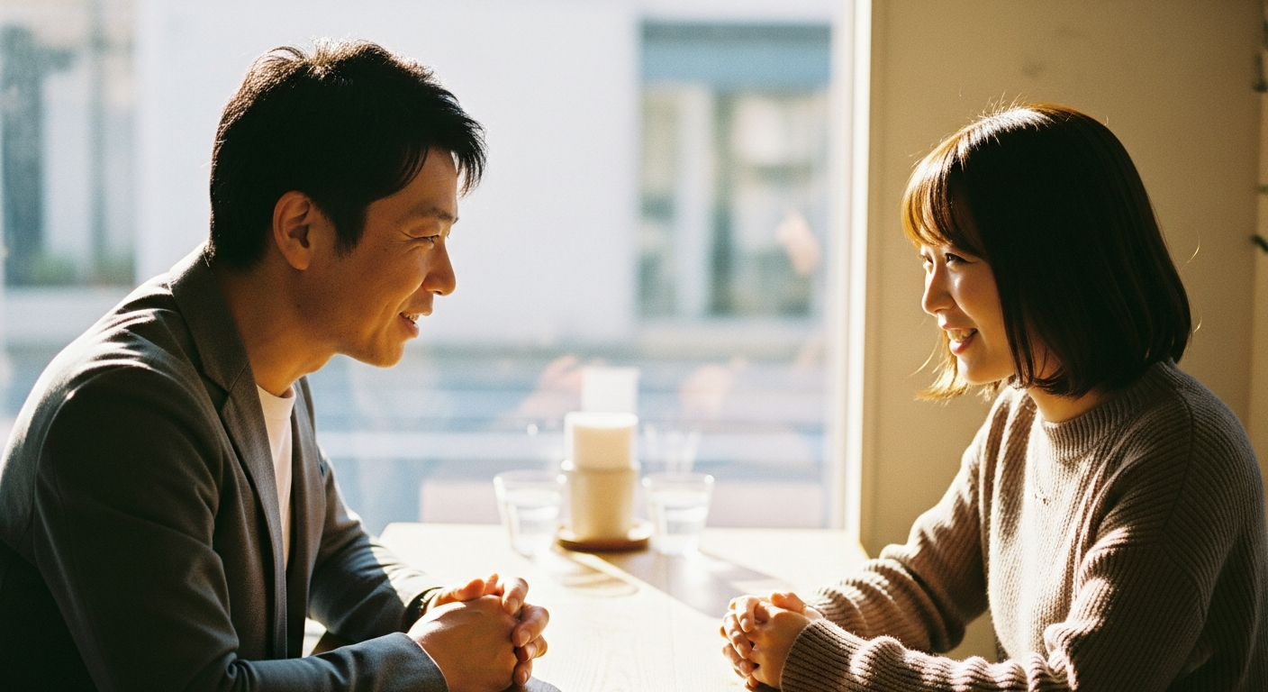 既婚男性が好きな女性にとる態度の『既婚男性が好きな女性にとる態度15選』を示すイメージ