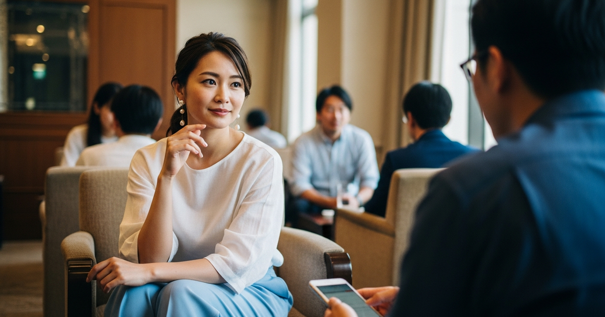 既婚女性向けマッチングアプリの解説イメージ