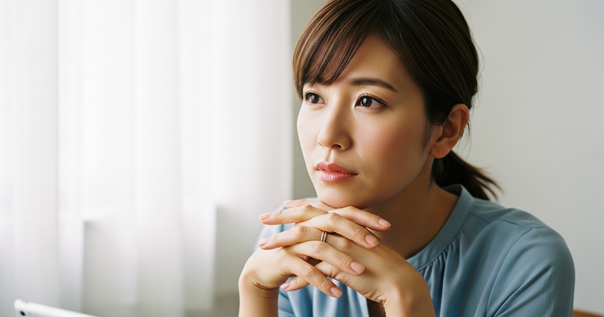揺れる気持ちを無理に抑えようとすると起きていること