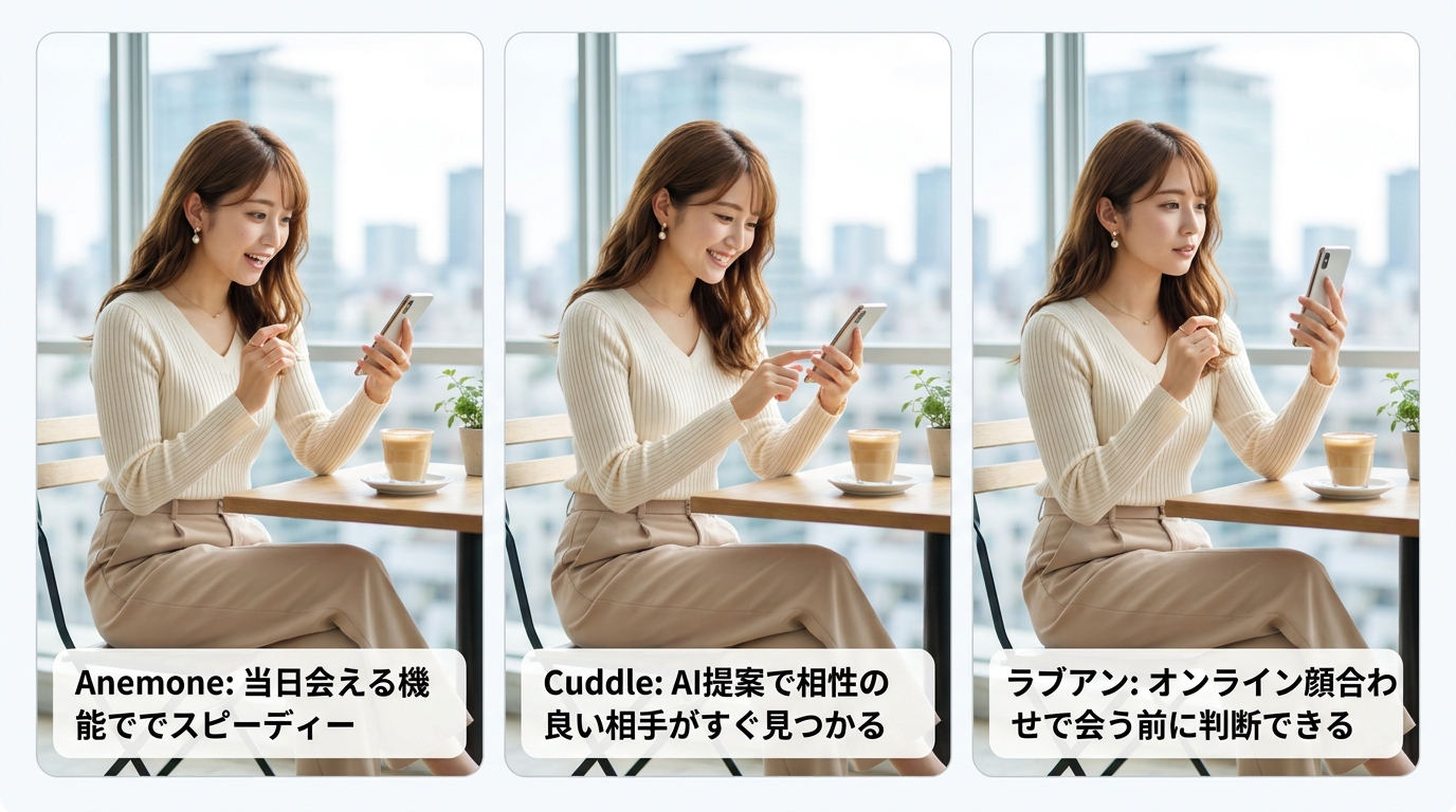 すぐに会いたい・スピード重視なら