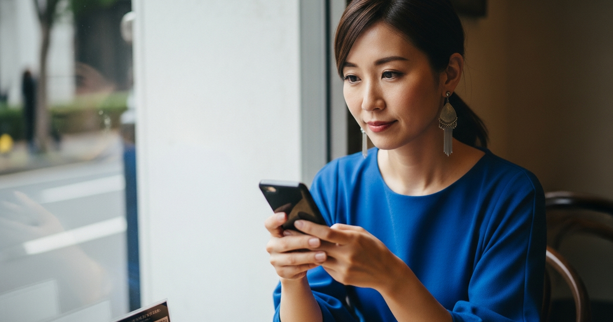 50代既婚者が安心して使えるアプリかどうか、ここで見極められる
